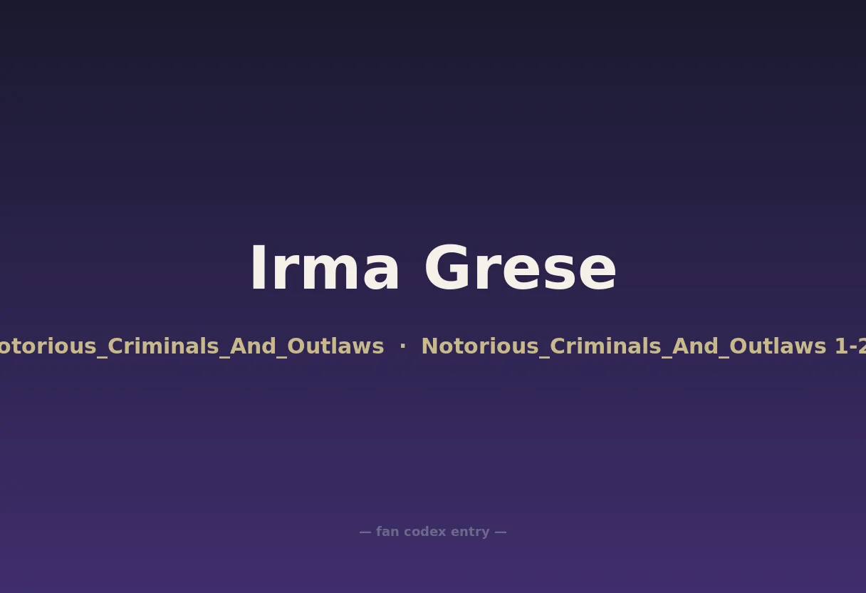 Irma Grese