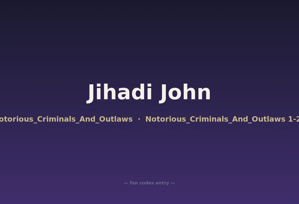 Jihadi John