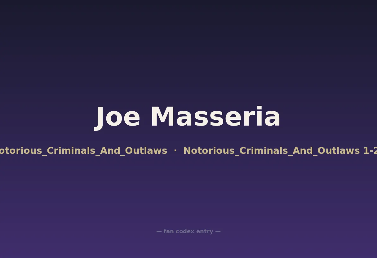 Joe Masseria