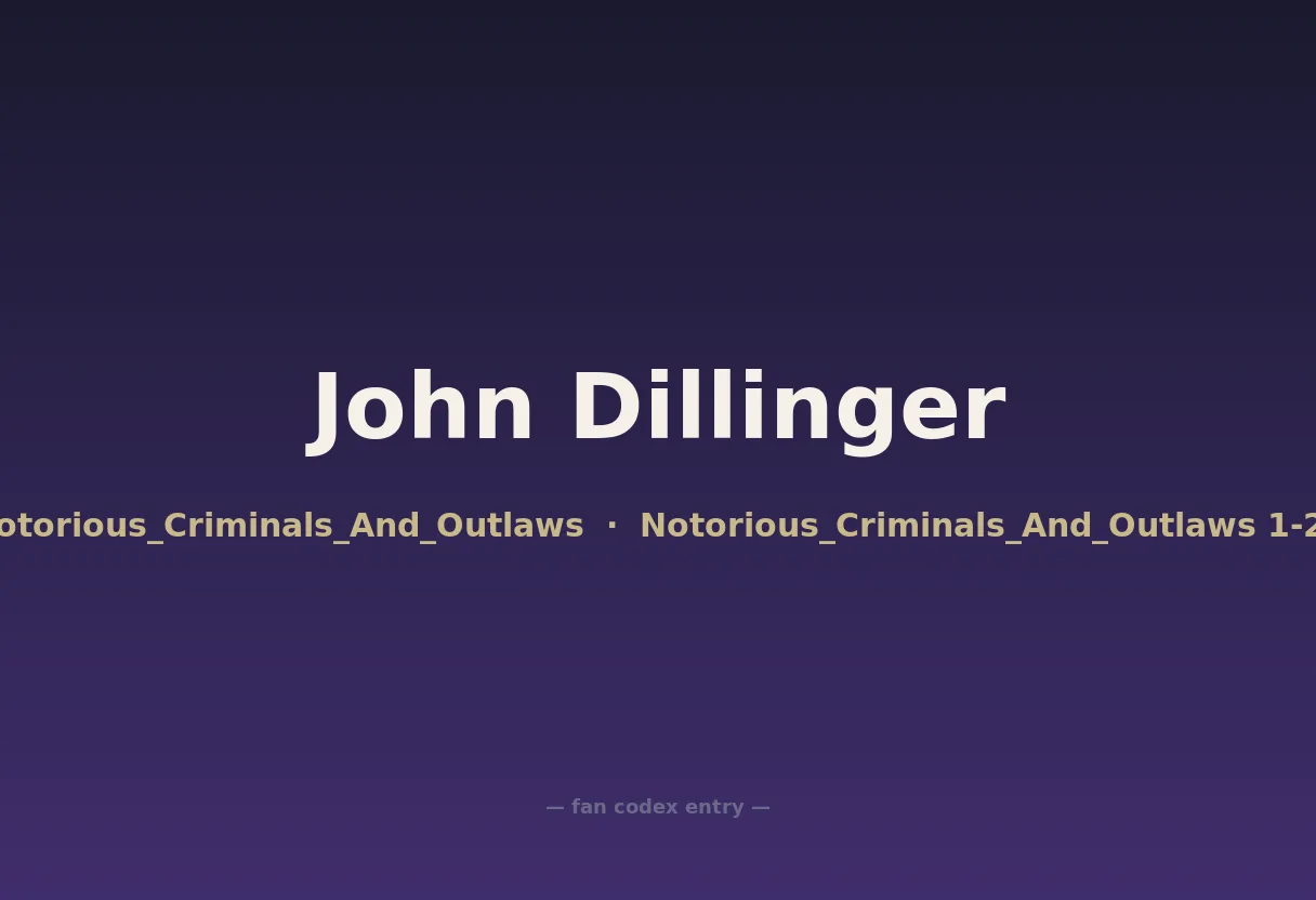 John Dillinger